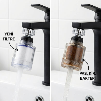 Freshly™ Arıtıcı Musluk Filtresi (Pas ve Kireç Önleyici)