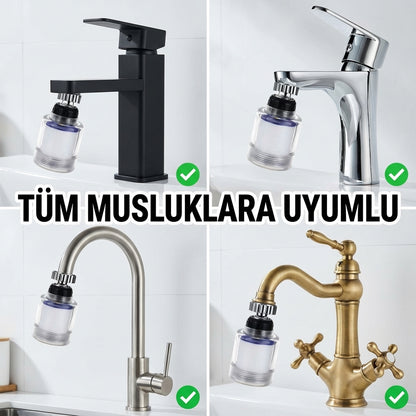 Freshly™ Arıtıcı Musluk Filtresi (Pas ve Kireç Önleyici)