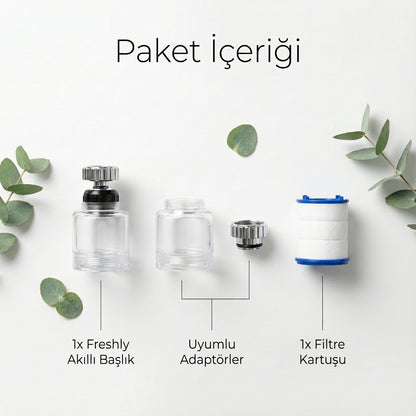 Freshly™ Arıtıcı Musluk Filtresi (Pas ve Kireç Önleyici)